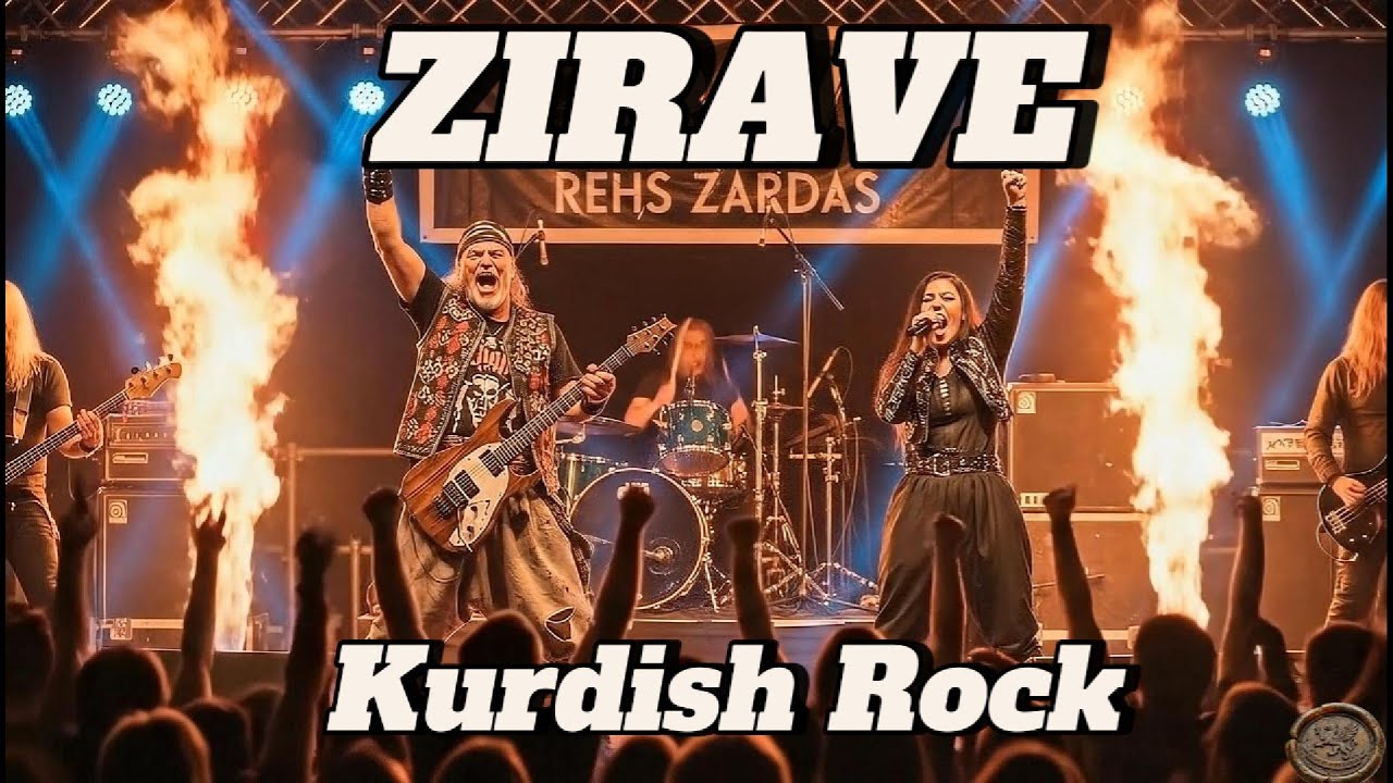 Kurdish Rocks Zirave (Kurdish Rock) - Rehs Zardas - YouTube