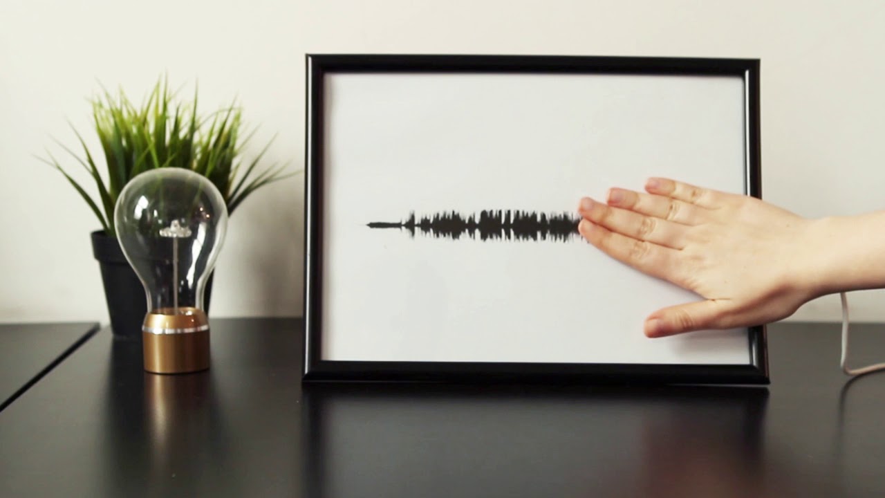 Interactive Sound Wave Print YouTube