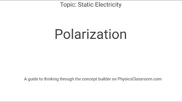 Polarization   Concept Builder