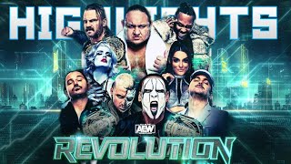 AEW Revolution 2024 - Highlights.