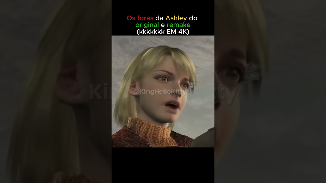 Os fora da Ashley kkkk - #residentevil #residentevil4 #residentevil4remake #gameplay #shorts