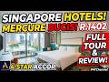 Mercure Singapore Bugis Hotel Room 1402 Tour | Best 4-Star Stay in Bugis? 06442