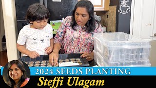 Planting Vegetables for 2024 in Tamil | Starting seeds for home vegetable garden in Tamil