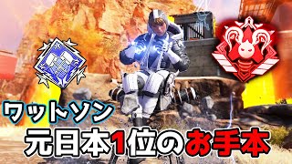 ワットソン元日本1位のお手本プレイ【APEX LEGENDS】