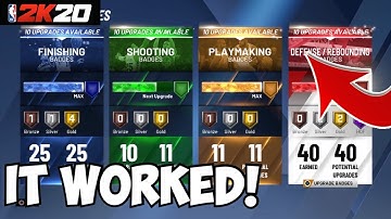 NBA 2K20 NEW INSTANT EXTRA BADGE GLITCH🧐(GAMEBREAKING)‼️🚨🚨