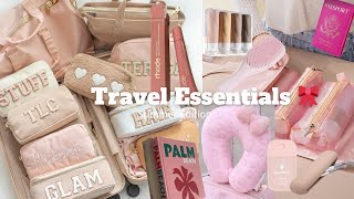 Preppy Travel Essentials #preppy