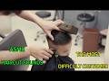 ASMR HAIRCUT. The most difficult clients are children.