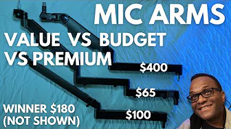 Best Mic Arm? O.C. White vs Neewer vs Elgato (Value vs Premium)