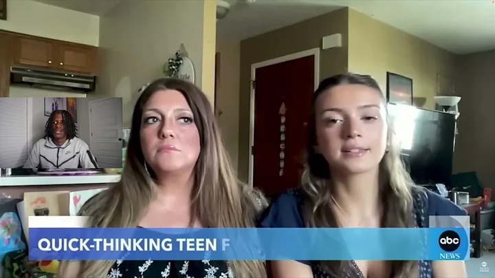 REACTING TO Quick-thinking teen girl escapes alleged kidnapping caught on camera