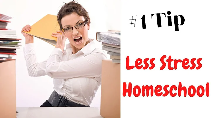 The #1 Tip for a Less Stress Homeschool