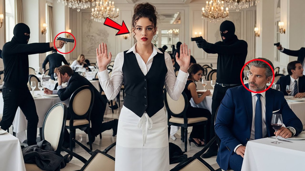 Outline Video Billionaire Sees Waitress Stay Calm During a Robbery — What He Does Next Goes Viral