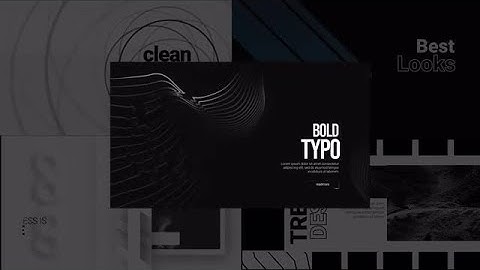 Monochrome Typography V3 DaVinci Resolve Templates
