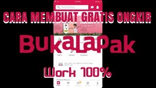 Cara Gratis Ongkir BukaLapak Work 100% [No Hoax]