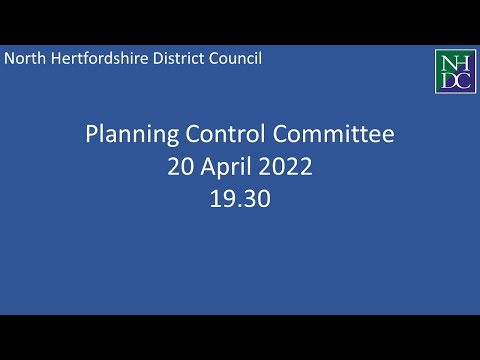 Meeting: Planning Control Committee - 20 April 2022