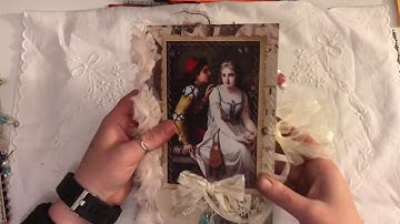 Vintage Journal & A Travelers Notebook insert Junk journal style