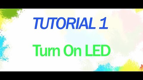 Explore Maker Kit Wifi tutorial #1: Turn on LED