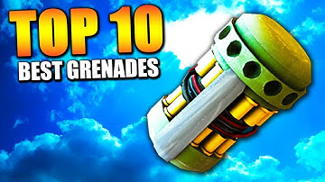 Top 10 "BEST GRENADES" in COD HISTORY (Call of Duty) | Chaos