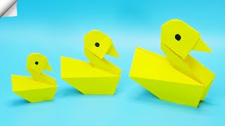 How to make a paper duck | Easy origami duck