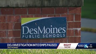 Federal investigation into Des Moines Public Schools halted by government shutdown