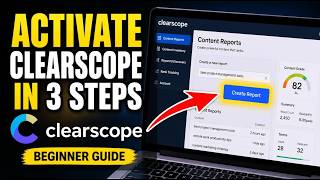 How to activate Clearscope for writing SEO-optimized drafts - Beginner Guide