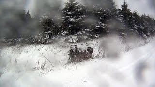 Winter ATV Crash