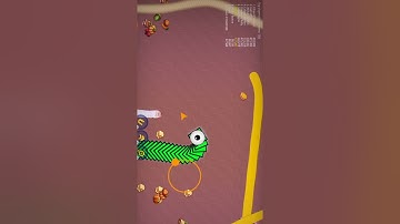 worms zone game level 7 | #shorts #short #gameplay #wormszoneio #android #androidgames