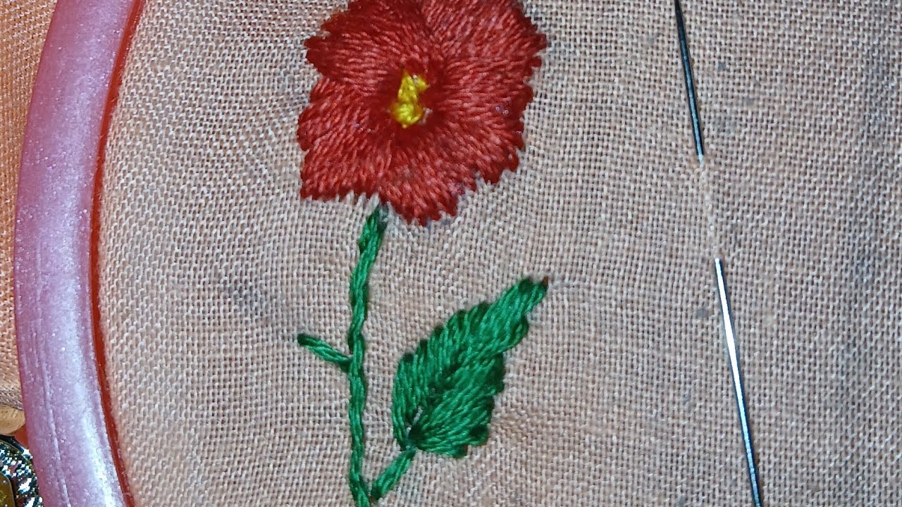 Beautiful flower 🌸 embroidery 