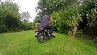 BSA bantam D7 fitted with a Honda CG 125 engine