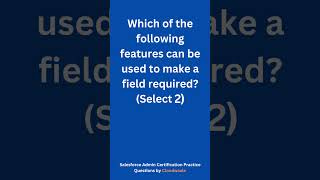 Salesforce Admin 1 Certification Exam Practice Questions By Cloudwaale Q-13