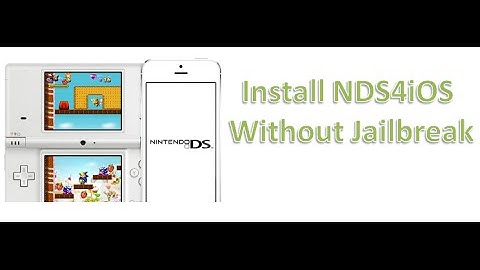 How to Install NDS4IOS on ios 9-9.4,ios 10,ios 8  without Jailbreak and without crash issues