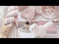 vlog|【フリーパターン】かぎ針編みで簡単ニットタオルを編む🌸|梱包作業|猫との暮らし|SUB
