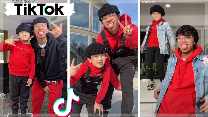 Justmaiko & Jonathan Le ~ Siblings TikTok Dance Co...