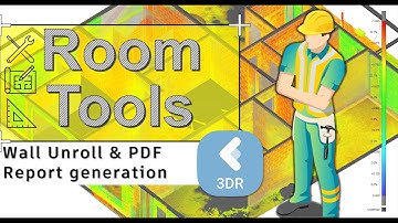 10. Wanden uitrollen en PDR-rapport genereren / Ruimtetools / Leica Cyclone 3DR