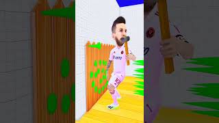 Messi vs Funny Monster Animation 🤣মেসির সাথে ভয়ংকর কার্টুন চ্যালেঞ্জ 😂
