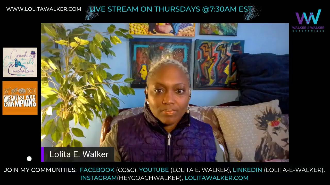 A Power 1/2 Hour with Lolita E. Walker:  Are You Navigating in Average?