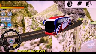 Uphill Bus Challenge: Mountain Driving Simulator - long driving enjoy Terrorism - Bus Games Android screenshot 1