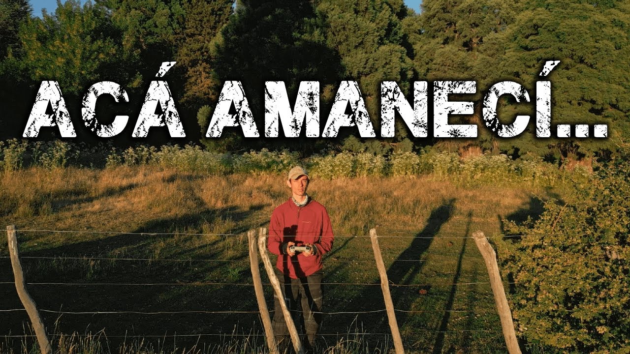 ¿ME DEJARON ACAMPAR? | MI VIAJE EN MOTO terminó así esa noche