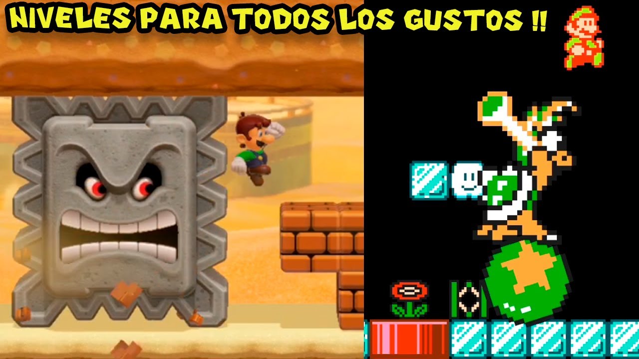 NIVELES PARA TODOS LOS GUSTOS !! - Mario Maker 2 Desafío Experto con Pepe el Mago (#22)