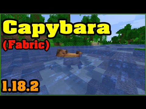 1.20.x] Capybara Mod v1.2 - [FABRIC] Capybara