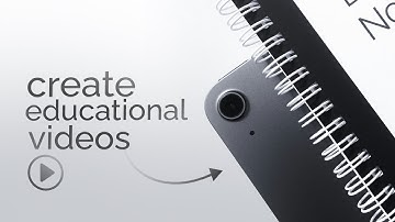 How to Create Educational Video on iPad (tutorial)