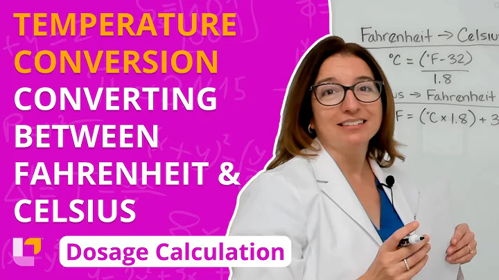 Temperature Conversion: Converting between Fahrenheit & Celsius - Dosage Calculation |@LevelUpRN