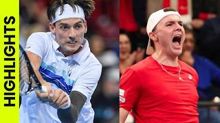 Marc-Andrea Huesler vs Dominic Stricker Highlights | Zug 2026 Quarter-final
