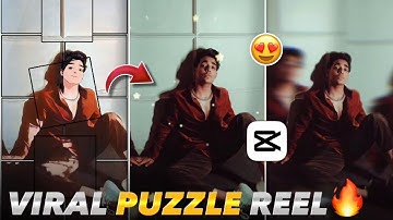 Viral MLP Puzzle capcut template | I am in love with you capcut template | puzzle reel video editing