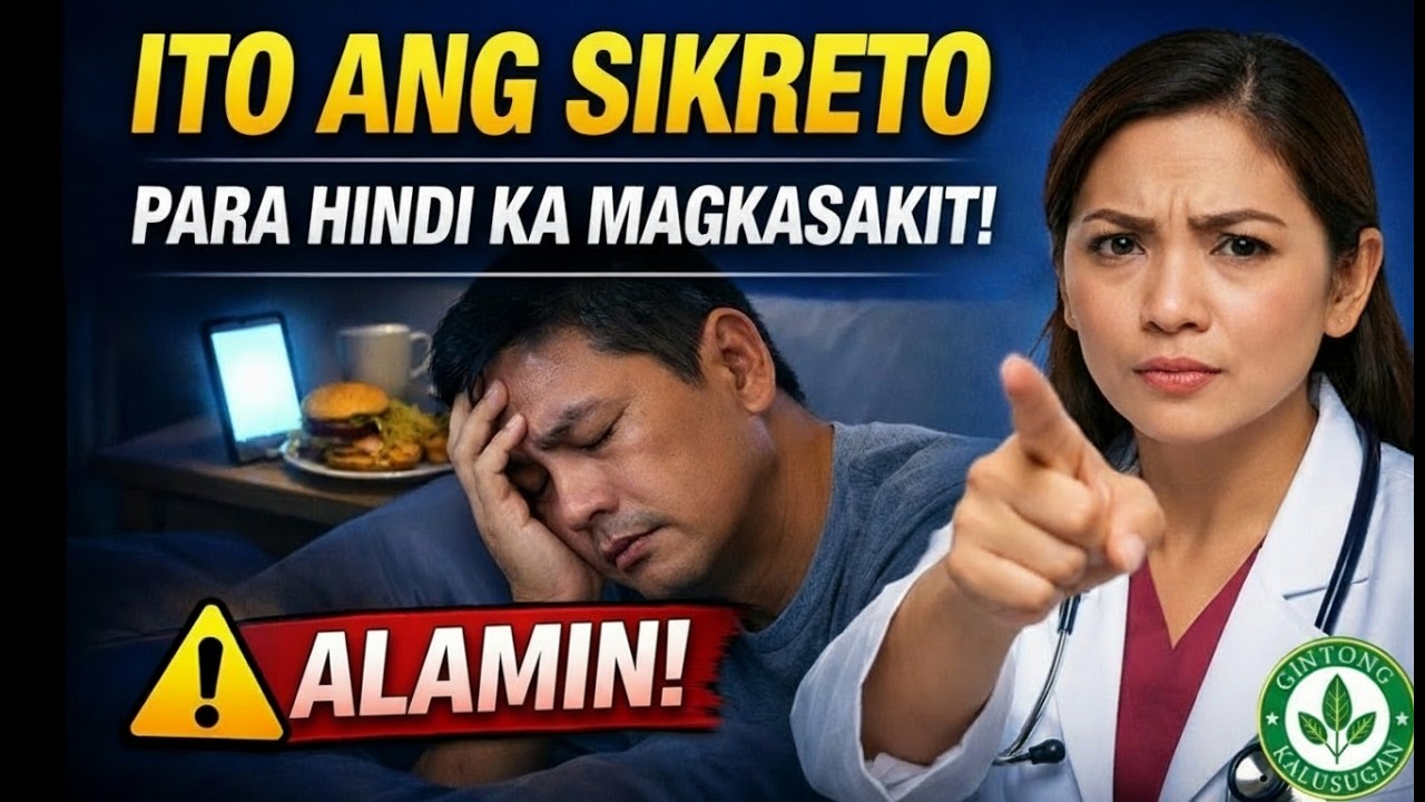 Itigil Mo Ito Bago Matulog Kung Ayaw Mong Magkasakit!