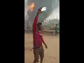 Pipeline Explosion At Abule Ado, Amuwo Odofin, Lagos (Video)