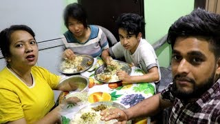 Lockdown Story : First Dinner In New Flat With Bakhat / Prativa / Himesh / Megha / Kali