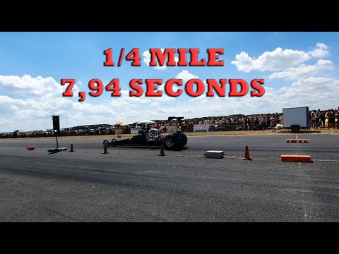 1/4 MILE UNDER 8 SECONDS🔥 #dragrace_fertőszentmiklós