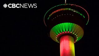 Whats Behind The Calgary Towers Changing Lights?