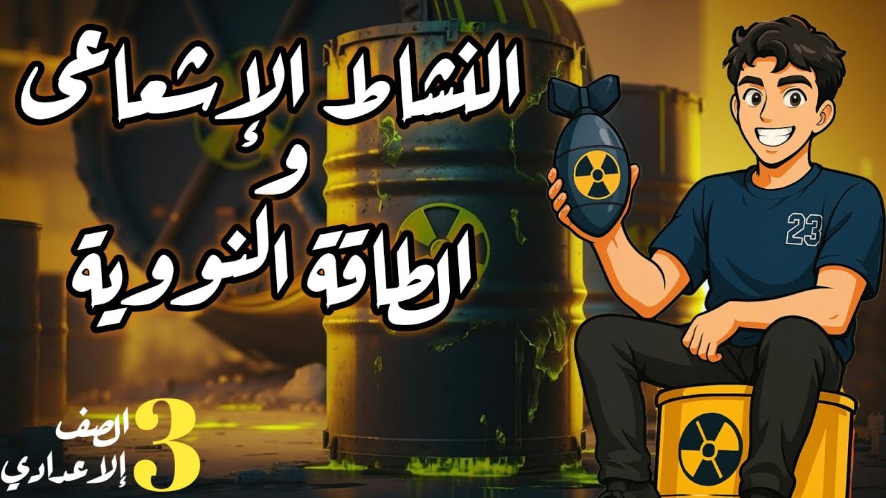 النشاط الإشعاعى و الطاقة النووية / علوم ثالثة إعدادي الترم الثانى