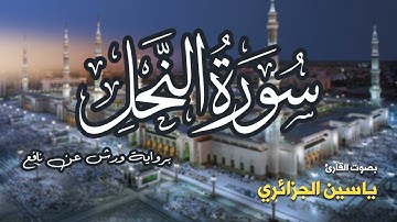 تلاوة مرتبة لسورة النحل كاملة بصوت القارئ ياسين الجزائري - Surah An-Nahl Yassin Al-Jazairi